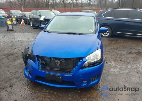 2014 Nissan Sentra Sr z USA, uszkodzony, nr VIN 3N1AB7APXEY334913